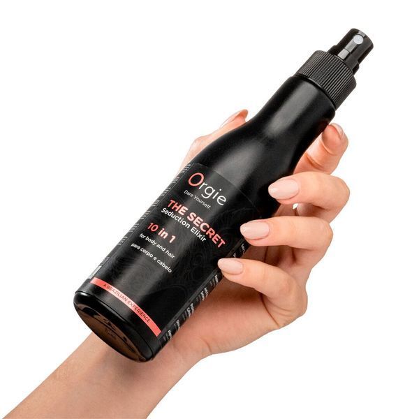 Лосьйон з феромонами для тіла та волосся Orgie &ndash; The Secret Seduction Elixir 10 in 1 (200 мл), для неї SX1557 фото