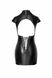 Сукня Noir Handmade F309 Fantasy wetlook mini dress with lace up back - M SX0292 фото 5