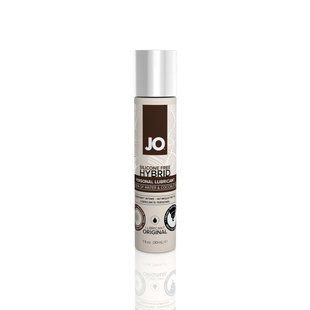 Змазка-крем з кокосовою олією JO Coconut Hybrid ORIGINAL (30 мл) біла SO1484 фото