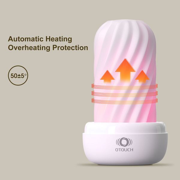 Мастурбатор Otouch DECOR 2, TPE, підігрів до 55 &deg;C, УФ-дезінфекція SO9370 фото