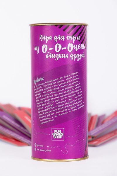 Еротична гра &laquo;Правда или дело&raquo; (Для пар) (RU) SO1822 фото