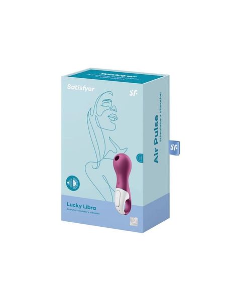 Вібромасажер із вакуумною стимуляцією Satisfyer Lucky Libra SO6133 фото