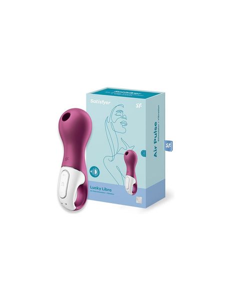 Вібромасажер із вакуумною стимуляцією Satisfyer Lucky Libra SO6133 фото