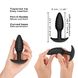 Анальна пробка Dorcel WAVY PLUG, діаметр 3 см, силікон SO8288 фото 2