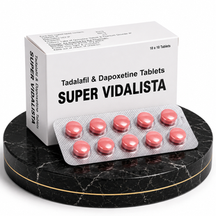 Таблетки Super Vidalista, 60 мг, 10 пігулок. SE047 фото