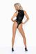 Боді Noir Handmade F294 Powerwetlook bodysuit with front zipper - M SX0196 фото 3