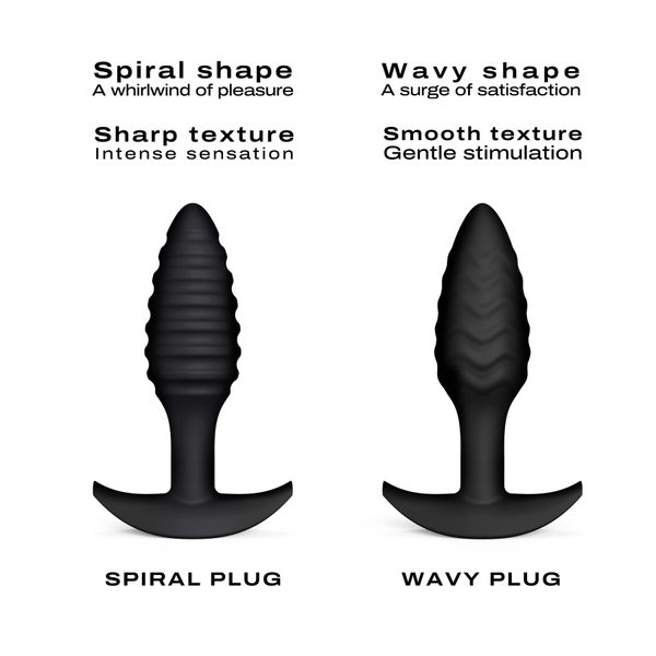 Анальна пробка Dorcel SPIRAL PLUG, діаметр 3 см, силікон SO8289 фото