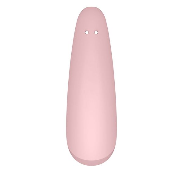 Вакуумний кліторальний стимулятор Satisfyer Curvy 2+ Pink з керуванням через інтернет SO3782 фото