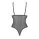Боді з ажурним ліфом Passion CHRISTA BODY XXL/XXXL, black SO5755 фото 4