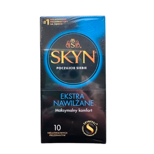 Презервативи SKYN Extra Lubricated, упаковка (10 шт) CM026 фото