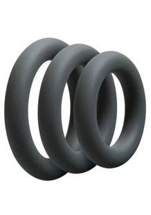 Набір ерекційних кілець Doc Johnson OptiMALE 3 C-Ring Set Thick SO4008 фото