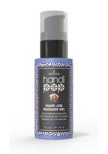 Смачний гель для вишуканих мануальних та оральних пестощів Sensuva &mdash; Handipop Blueberry Muffin 59мл SO9819 фото