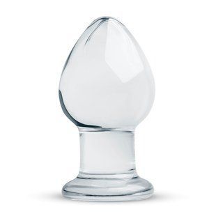 Скляна анальна пробка Gildo Glass Buttplug No. 26 SO4420 фото