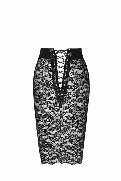 Спідниця Noir Handmade F302 Ambivalence lace up midi skirt - M SX0250 фото