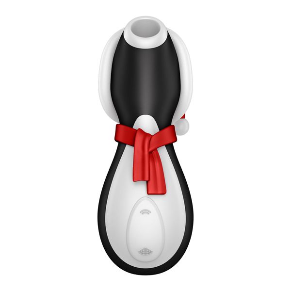 Вакуумний кліторальний стимулятор Satisfyer Penguin Holiday Edition, у шапочці та шарфі SO8777 фото