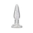 Скляна анальна пробка Pillow Talk Fancy Luxurious Glass Anal Plug, ⌀3,1см, віброкуля в подарунок SO6833 фото