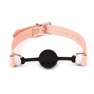 Кляп Liebe Seele Dark Candy Pink Ball Gag SX1658 фото