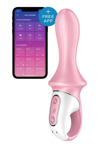 Анальний смарт-вібратор Satisfyer Air Pump Booty 5+, надувається SO6717 фото