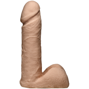 Фалоімітатор Doc Johnson Vac-U-Lock - 6 Inch ULTRASKYN Cock White, діаметр 4,3 см SO1560 фото