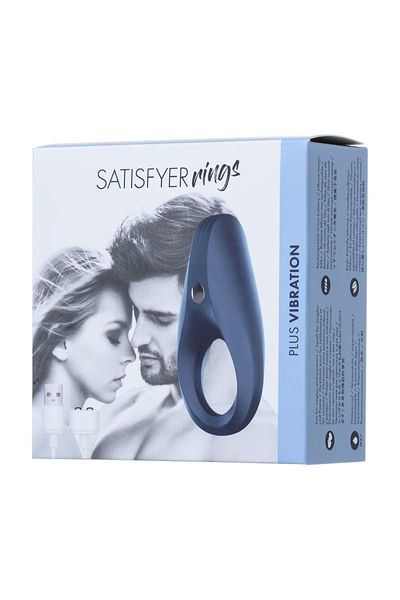 Ерекційне віброкільце Satisfyer Rocket Ring з подовженим стимулятором клітора, перезаряджуване SO2737 фото