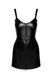 Сукня Noir Handmade F320 Starlet wetlook minidress with ring belt - M SX0352 фото 7