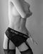 Мереживні трусики для страпона з підв&rsquo;язками для панчіх Strap-On-Me DIVA HARNESS - XS SX2280 фото 8
