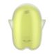 Вакуумний кліторальний стимулятор із вібрацією Satisfyer Glowing Ghost Yellow SX0543 фото 5