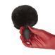 Анальна пробка з хвостом Punishment - Bunny Tail Silicone Anal Plug - Black SX2235 фото 3