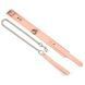 Нашийник із повідцем Liebe Seele Dark Candy Pink Collar with Leash SX1659 фото 3
