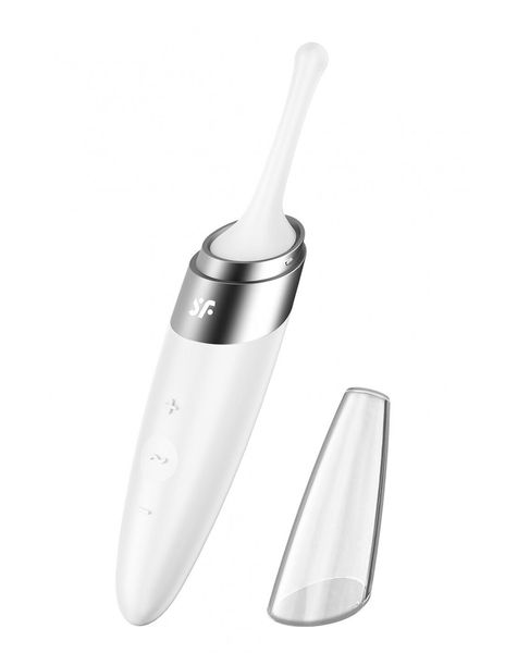 Вібратор для клітора Satisfyer Twirling Delight White SO5979 фото