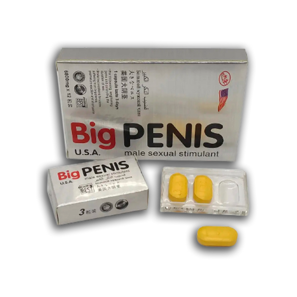 Таблетки для підвищення потенції Big Penis / Великий Пеніс (12 таблеток) MED023 фото