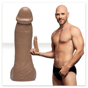 Фалоімітатор Fleshlight Guys: Johnny Sins Dildo, за зліпком пеніса, лисий з Браззерс SO5515 фото