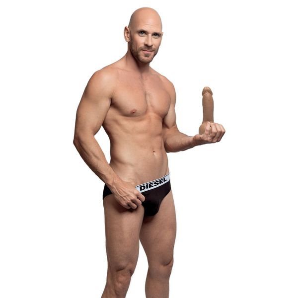 Фалоімітатор Fleshlight Guys: Johnny Sins Dildo, за зліпком пеніса, лисий з Браззерс SO5515 фото