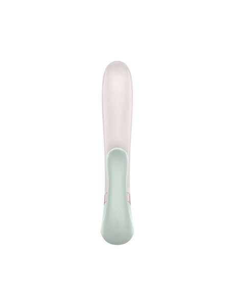 Смарт вібратор-кролик із підігрівом Satisfyer Heat Wave Mint SO6097 фото