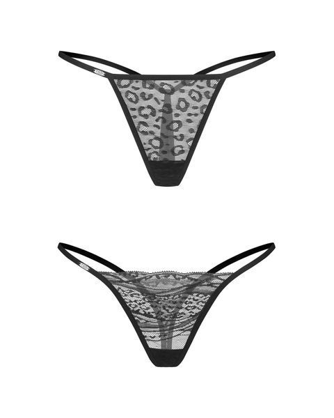 Набір трусиків Obsessive Clara 2-pack thong L/XL SX3559 фото