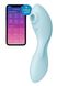 Вакуумний смарт-стимулятор із вібрацією Satisfyer Curvy Trinity 5 (Blue), керування зі смартфона SO6726 фото 1