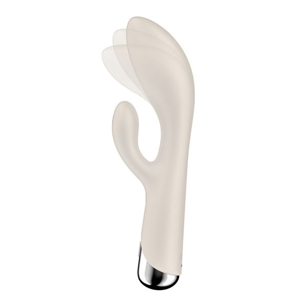 Вібратор-кролик Satisfyer Spinning Rabbit 1 Beige SX0563 фото