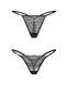 Набір трусиків Obsessive Clara 2-pack thong L/XL SX3559 фото 5