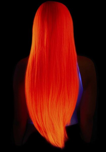 Перука Leg Avenue 33″ Long straight center part wig neon pink SO8590 фото