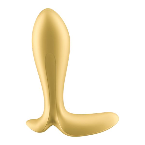 Анальна смарт-пробка з вібрацією Satisfyer Intensity Plug Gold SO8627 фото