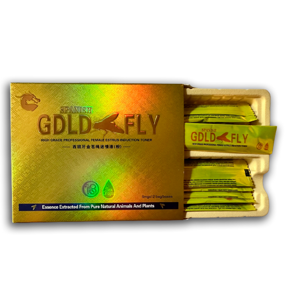 Інтимні краплі для жінок Шпанська мушка / Spanish Gold Fly (12 шт.) MED003 фото