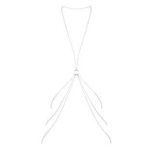 Ланцюжок для тіла Bijoux Indiscrets Magnifique 8 Body Chain &mdash; Silver SO5923 фото