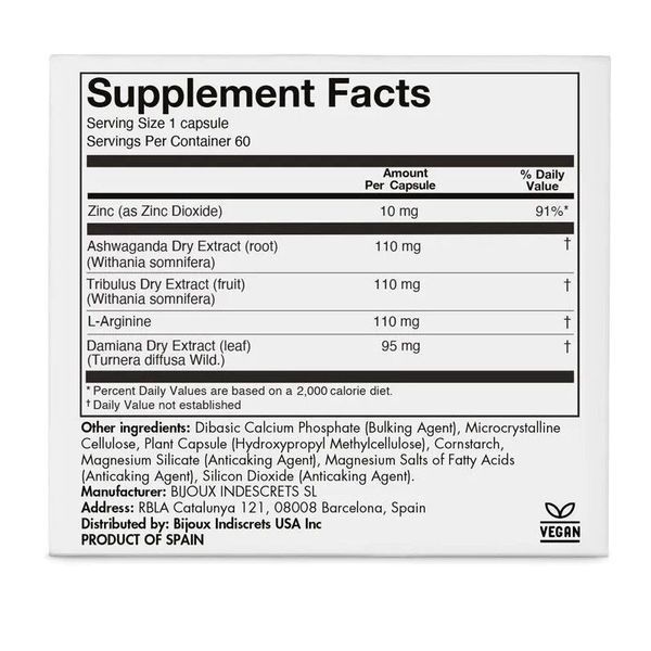 Натуральна добавка для дорослих Bijoux Indiscrets Natural line &mdash; Glow SO6631 фото