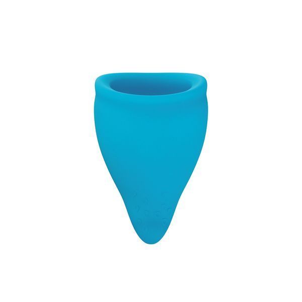 Менструальна чаша Fun Factory FUN CUP SIZE A, бірюзова, багаторазова, діаметр 4 см, об&rsquo;єм 20 мл SX0953 фото