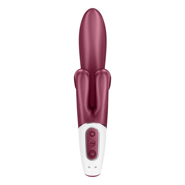 Вібратор-кролик Satisfyer Touch Me Red, подвійний відросток, 3 потужні мотори SO7776 фото