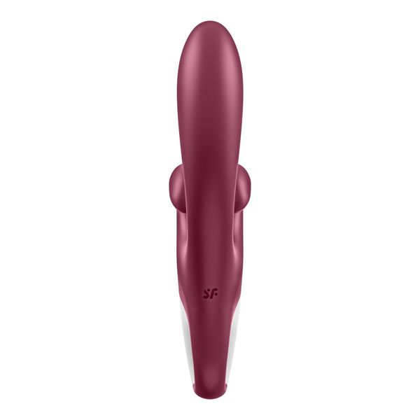 Вібратор-кролик Satisfyer Touch Me Red, подвійний відросток, 3 потужні мотори SO7776 фото