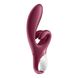 Вібратор-кролик Satisfyer Touch Me Red, подвійний відросток, 3 потужні мотори SO7776 фото 4