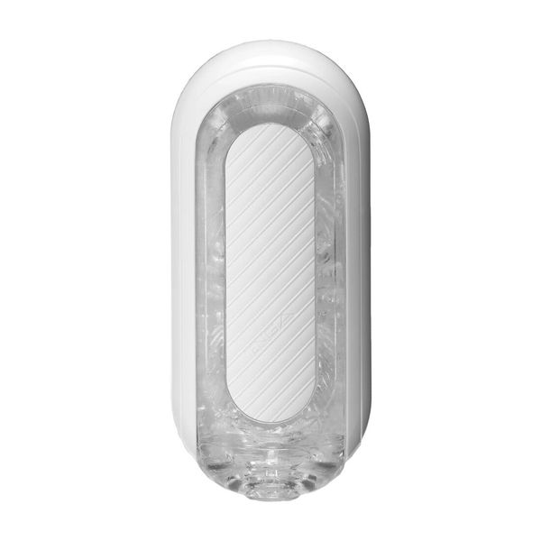 Мастурбатор Tenga Flip Zero Gravity White, змінна інтенсивність стимуляції, розкладний SO6236 фото