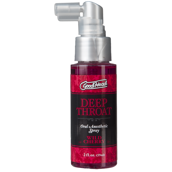 Спрей для мінету Doc Johnson GoodHead DeepThroat Spray - Wild Cherry 59 мл для глибокого мінету SO2800 фото