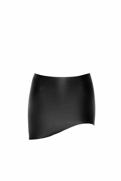 Спідниця Noir Handmade F305 Legacy wetlook mini skirt - M SX0268 фото